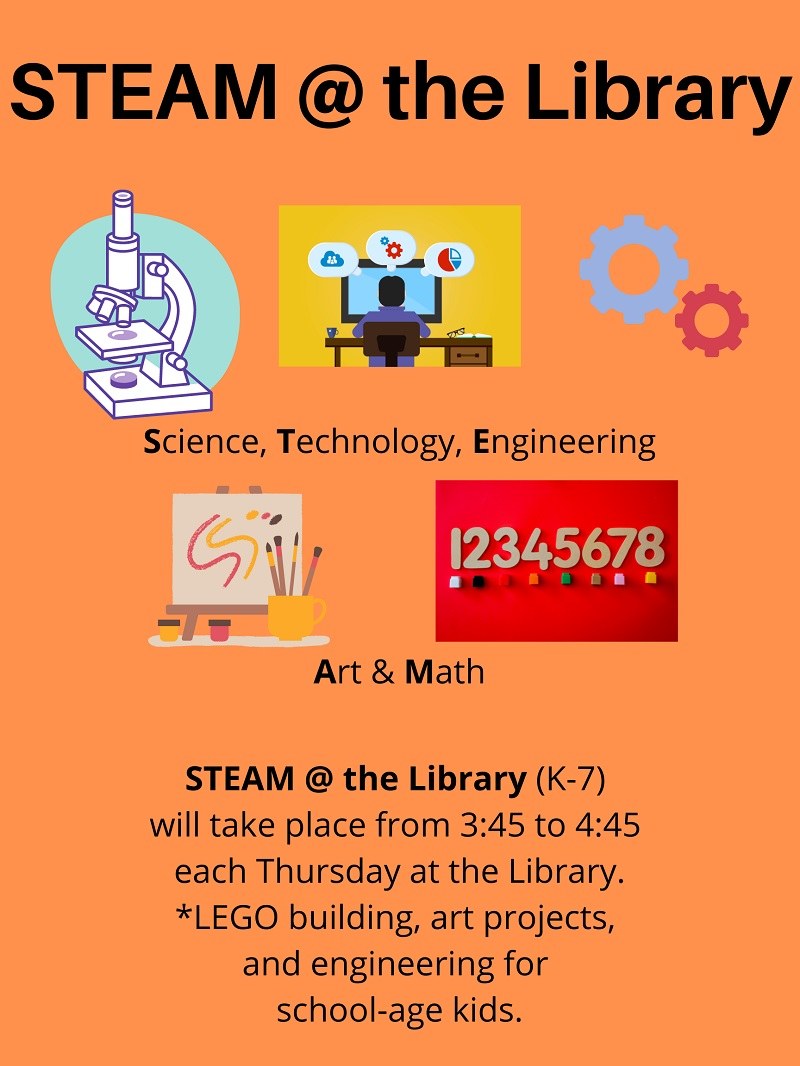 STEAM @ the Library (K-7)